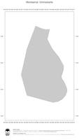 #1 Landkarte Montserrat: Politische Staatsgrenzen (Umrisskarte)