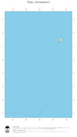 #2 Landkarte Palau: Politische Staatsgrenzen und Hauptstadt (Umrisskarte)