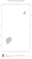 #1 Landkarte Sao Tome und Principe: Politische Staatsgrenzen (Umrisskarte)