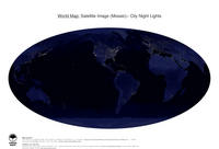 #36 Map World: City Night Lights