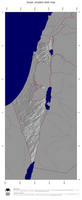 #4 Map Israel: shaded relief, country borders and capital