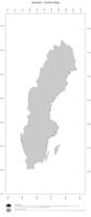 #1 Map Sweden: political country borders (outline map)