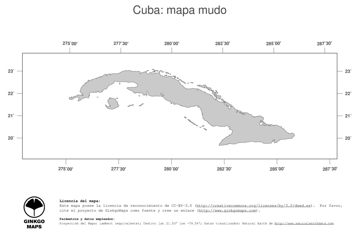 Mapa Cuba Pdf