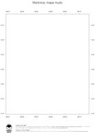 #1 Mapa Martinica: Fronteras pol�ticas (mapa mudo)