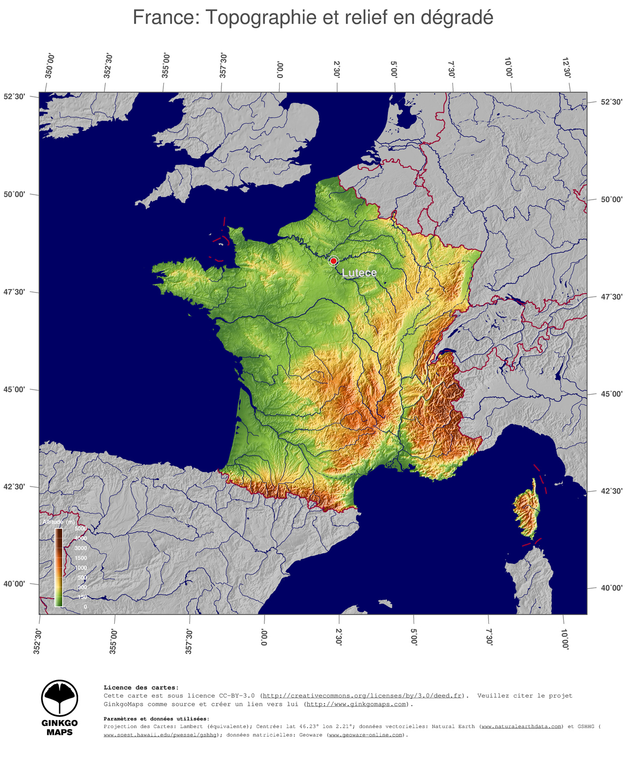 Carte France cartes géographiques Europe record France