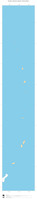 #2 Map Northern Mariana Islands: political country borders and capital (outline map)